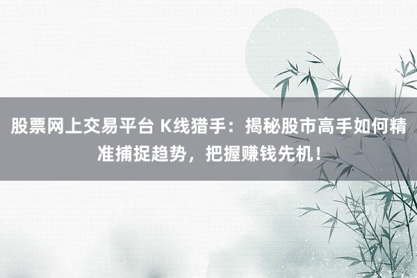 股票网上交易平台 K线猎手：揭秘股市高手如何精准捕捉趋势，把握赚钱先机！