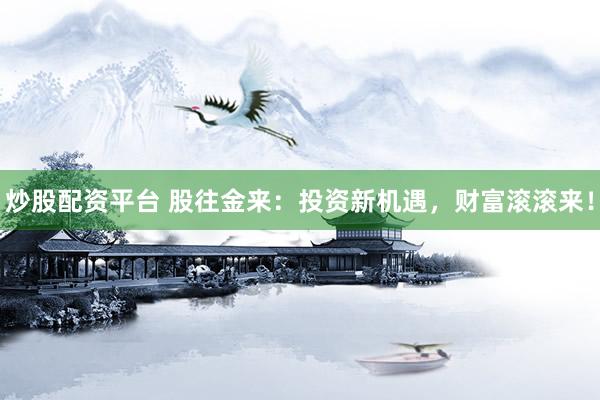 炒股配资平台 股往金来：投资新机遇，财富滚滚来！